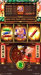 Piggy Gold · Aturan Garis Tunggal dan Pengganda Wild Piggy Gold